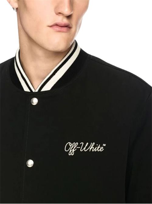 Giacca Varsity Souvenire OFF WHITE | 44MEH05FC9F0011001